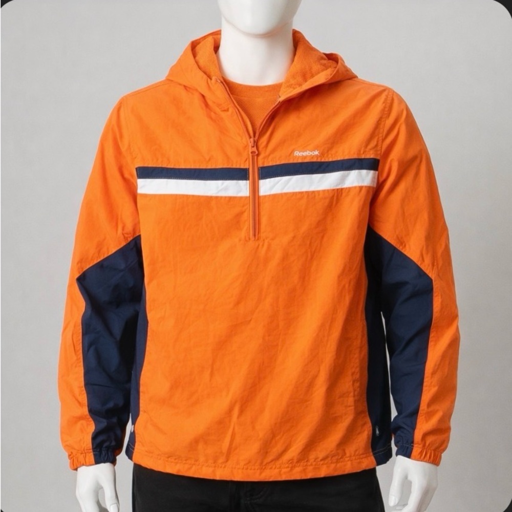 Reebok Orange and Navy Jacket